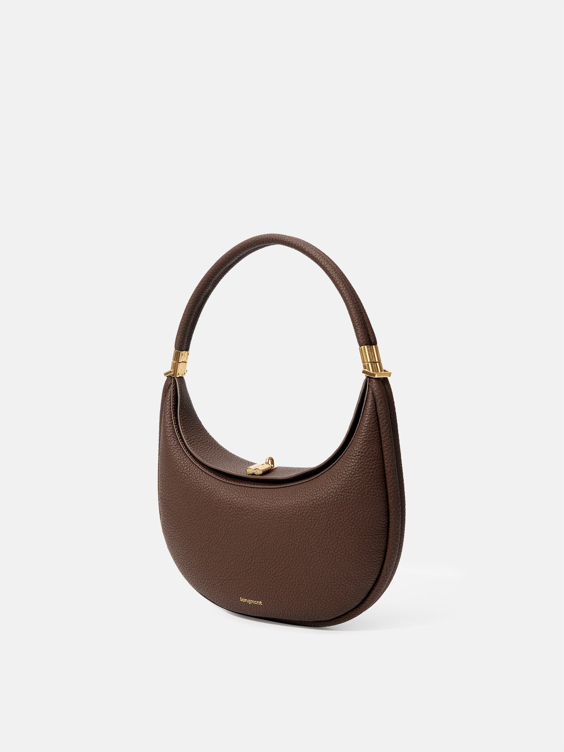 Luna Bag | Jade Cowhide Curved Shoulder Bag | Songmont