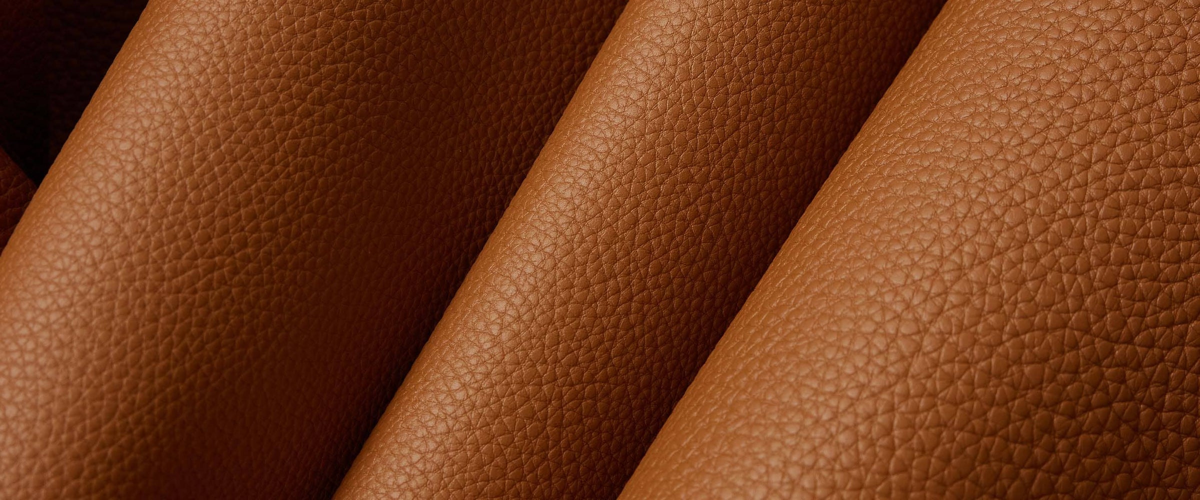 Tumbled leather
