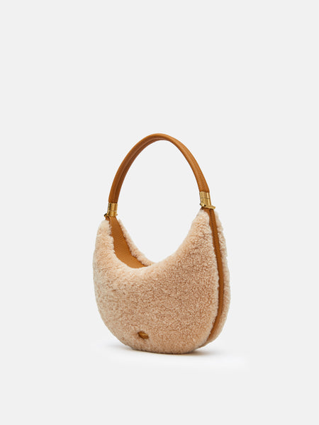 Medium Shearling Luna Bag | Songmont