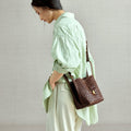 Lattice Bucket Bag Songmont 
