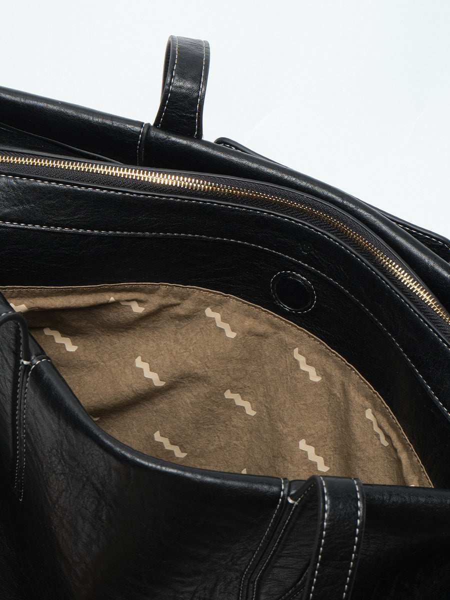 The Medium Yore Duffle Bag - vegan leather