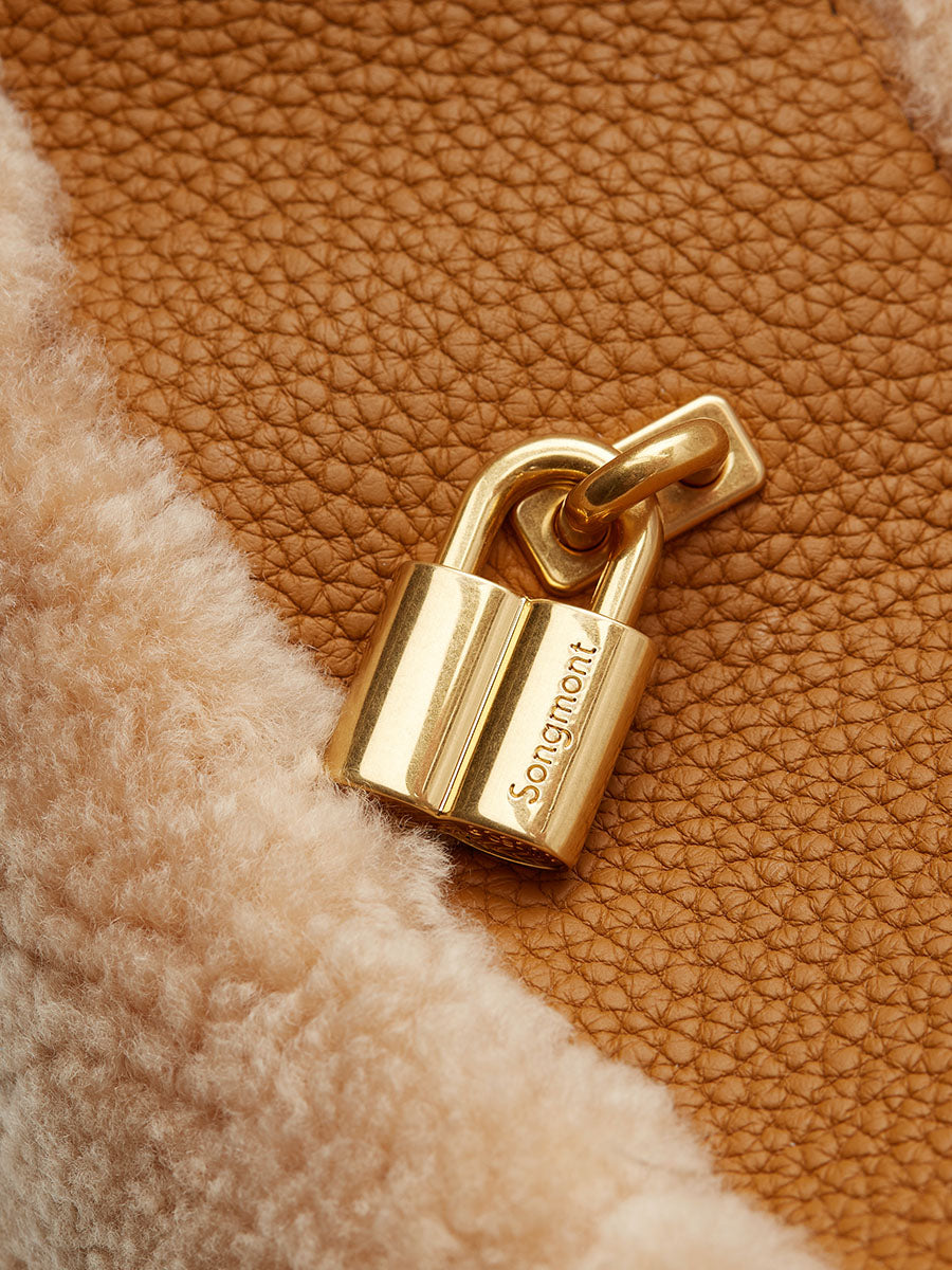 Sac Luna en mouton shearling