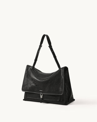 Medium Shan Messenger Bag Songmont Onyx 