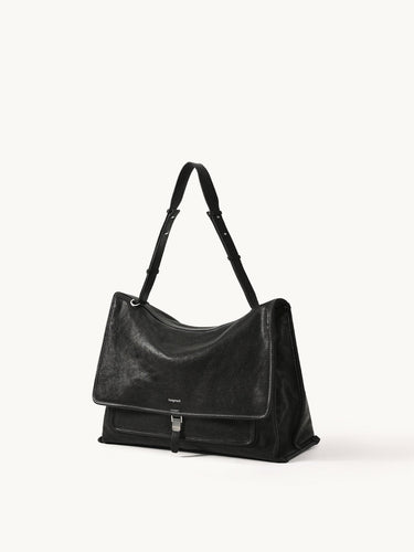 Medium Shan Messenger Bag Songmont Onyx 