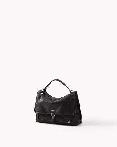 Small Shan Messenger Bag Songmont Onyx 