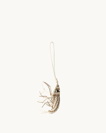 Bouncing Shrimp Charm Songmont Ripple White 
