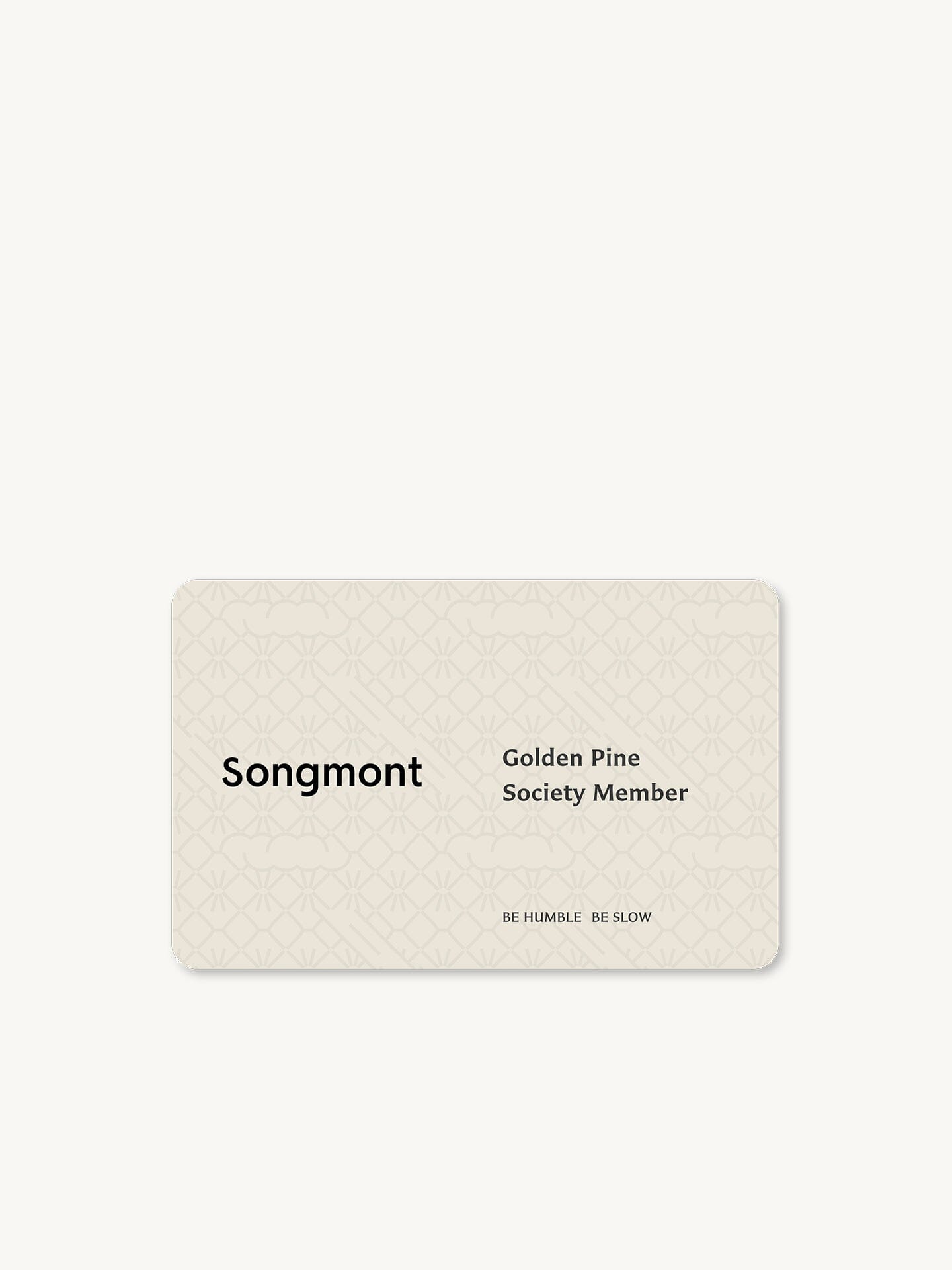 Songmont Golden Pine Society Songmont Songmont Golden Pine Society 