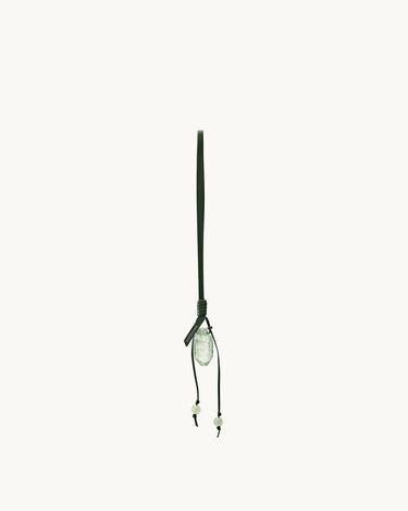 Heart-Led Crystal Charm Songmont Pine Green 