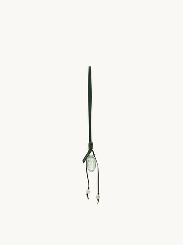 Heart-Led Crystal Charm Songmont Pine Green 
