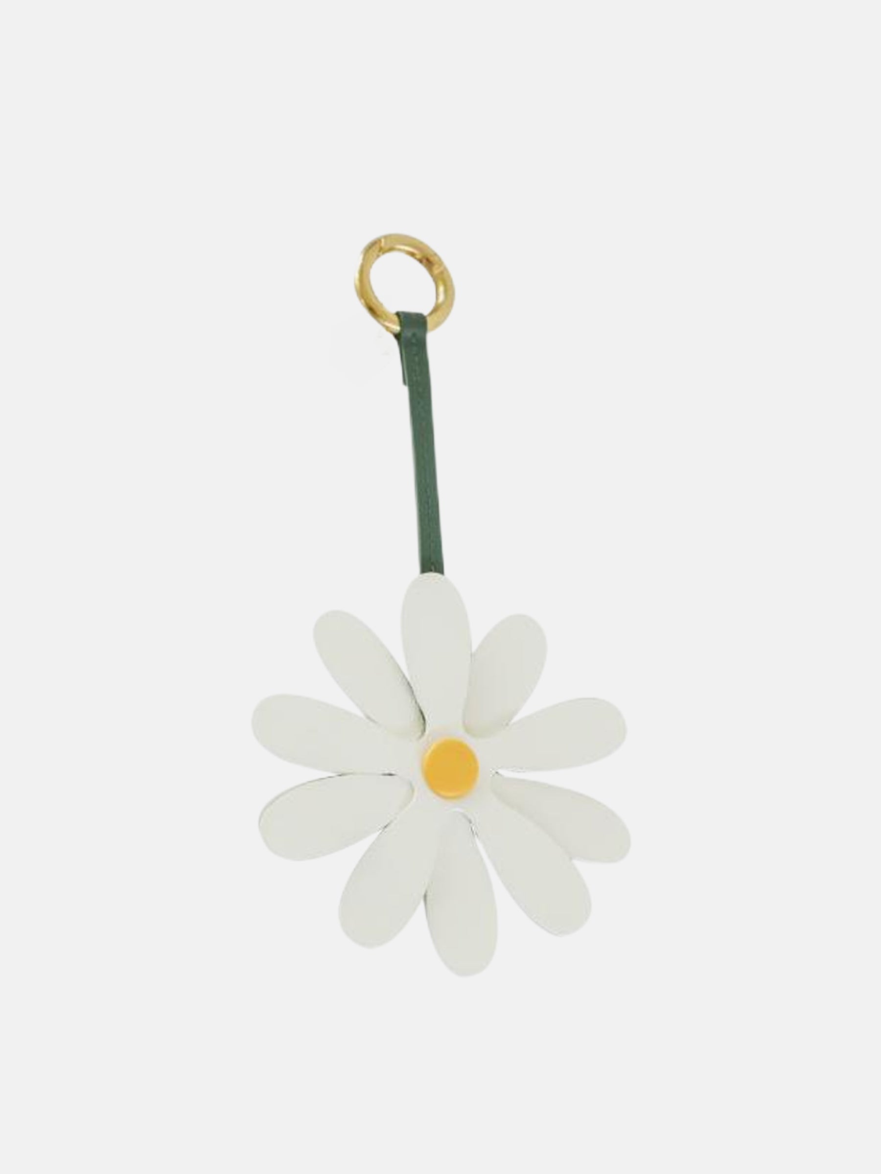 Leather Daisy Charm