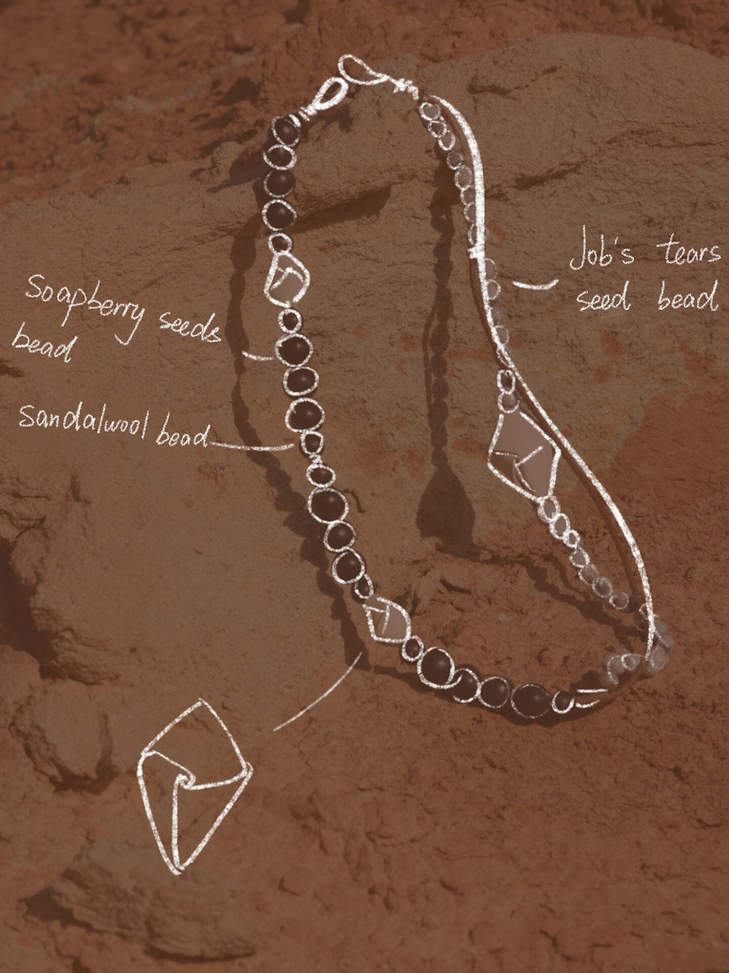 Large Carefree Thread Charm Songmont 