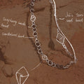 Large Carefree Thread Charm: Soapberry, sandalwood, Job's tears beads, leather diamonds. Natural, handcrafted.