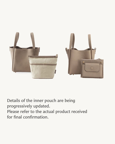 Medium Full-Grain Leather Bag | Detachable Pouch – Songmont