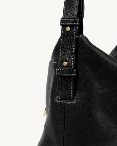 Yore Toast Bag | Full-Grain Leather Tote, SS Hardware – Songmont