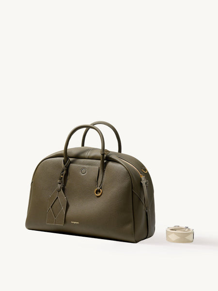 Large Yore Bowling Bag | Full-Grain Leather, Moss – Songmont
