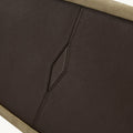 Large Yore Hobo Bag in Dune Suede, featuring contrast nappa leather and suede panels with intricate stitching.