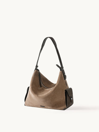 Large Yore Hobo Bag (Tapered Base) HandBags Songmont Stone 