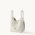 Woven Bucket Handbag Songmont Cloud 