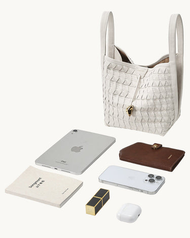 Lattice Bucket Bag Songmont 
