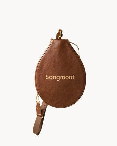 植物タンニンなめし革テニスラケットカバー |限定 – Songmont