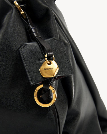 Medium Gather Bag | Full-Grain Nappa Leather Drawcord – Songmont