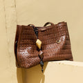 Medium Lattice Tote Songmont 