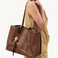Medium Lattice Tote Songmont 