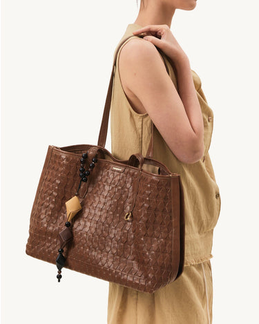 Medium Lattice Tote Songmont 