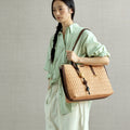 Medium Lattice Tote Songmont 
