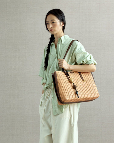 Medium Lattice Tote Songmont 