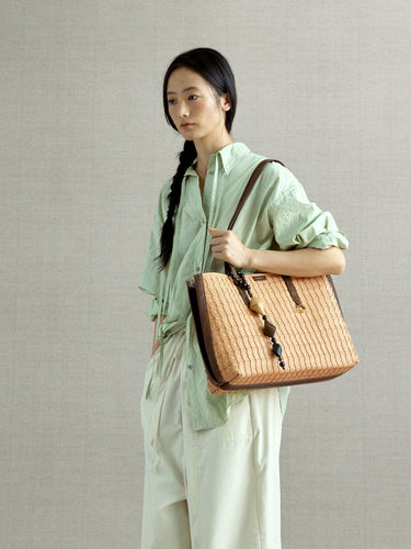 Medium Lattice Tote Songmont 