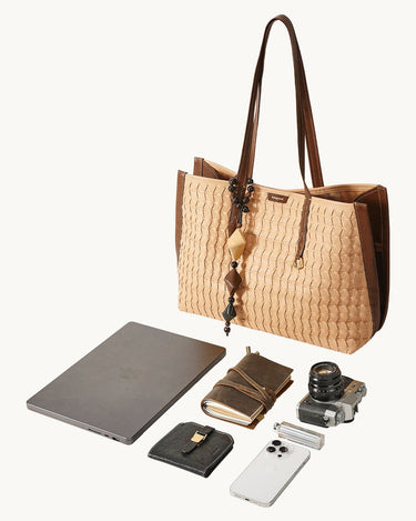 Medium Lattice Tote Songmont 