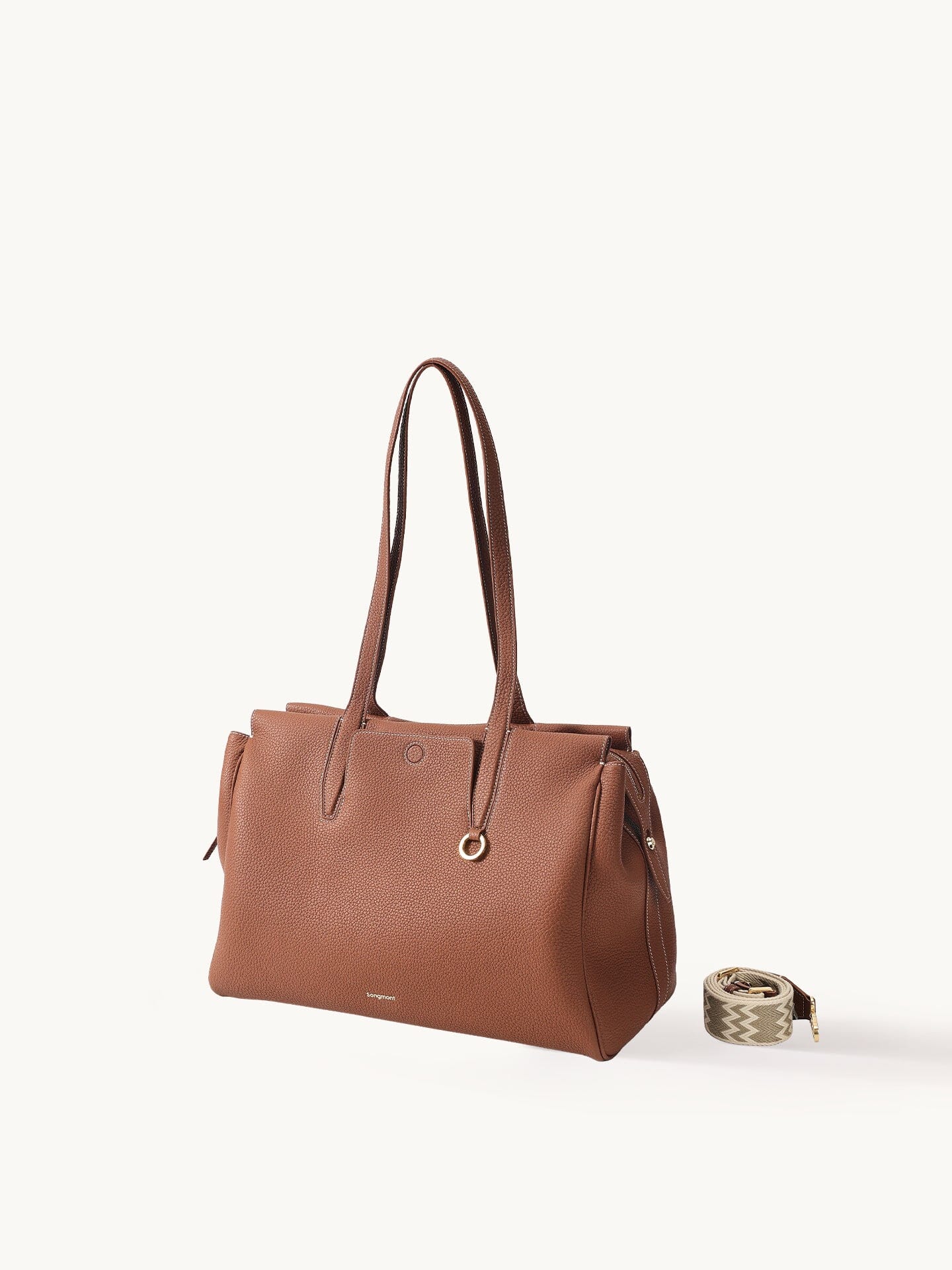 Medium Yore Duffle Bag Songmont Golden Brown 