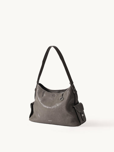 Medium Yore Hobo Bag Songmont Ink Grey 