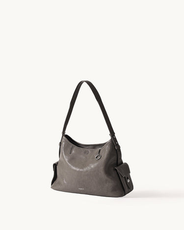 Medium Yore Hobo Bag Songmont Ink Grey 