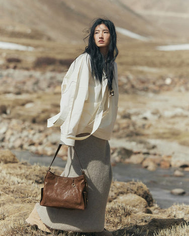 Medium Yore Hobo Bag | Vegetable-Tanned Leather – Songmont