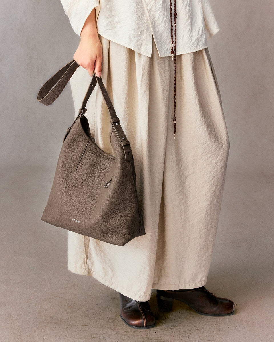 Medium Yore Shoulder Bag | Slouchy Leather Hobo - Songmont