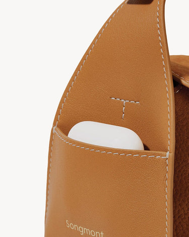 Mini Nubuck Shoulder Bag | Sculpted Roof Silhouette – Songmont