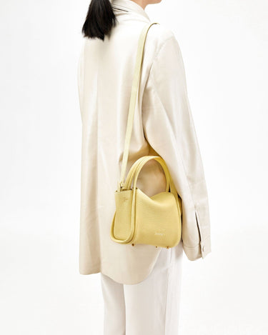 Mini Bucket Bag | Full-Grain Leather, Compact & Structured – Songmont