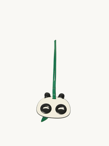 panda charm for bag in white