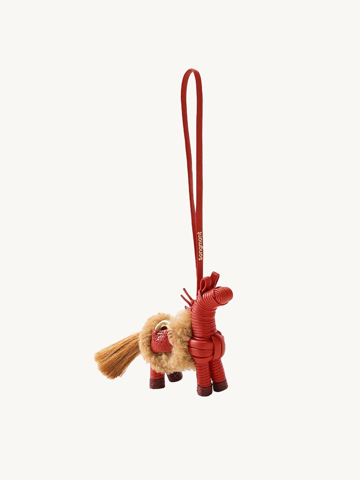 Shearling Gather Clutch Gift Box Songmont 