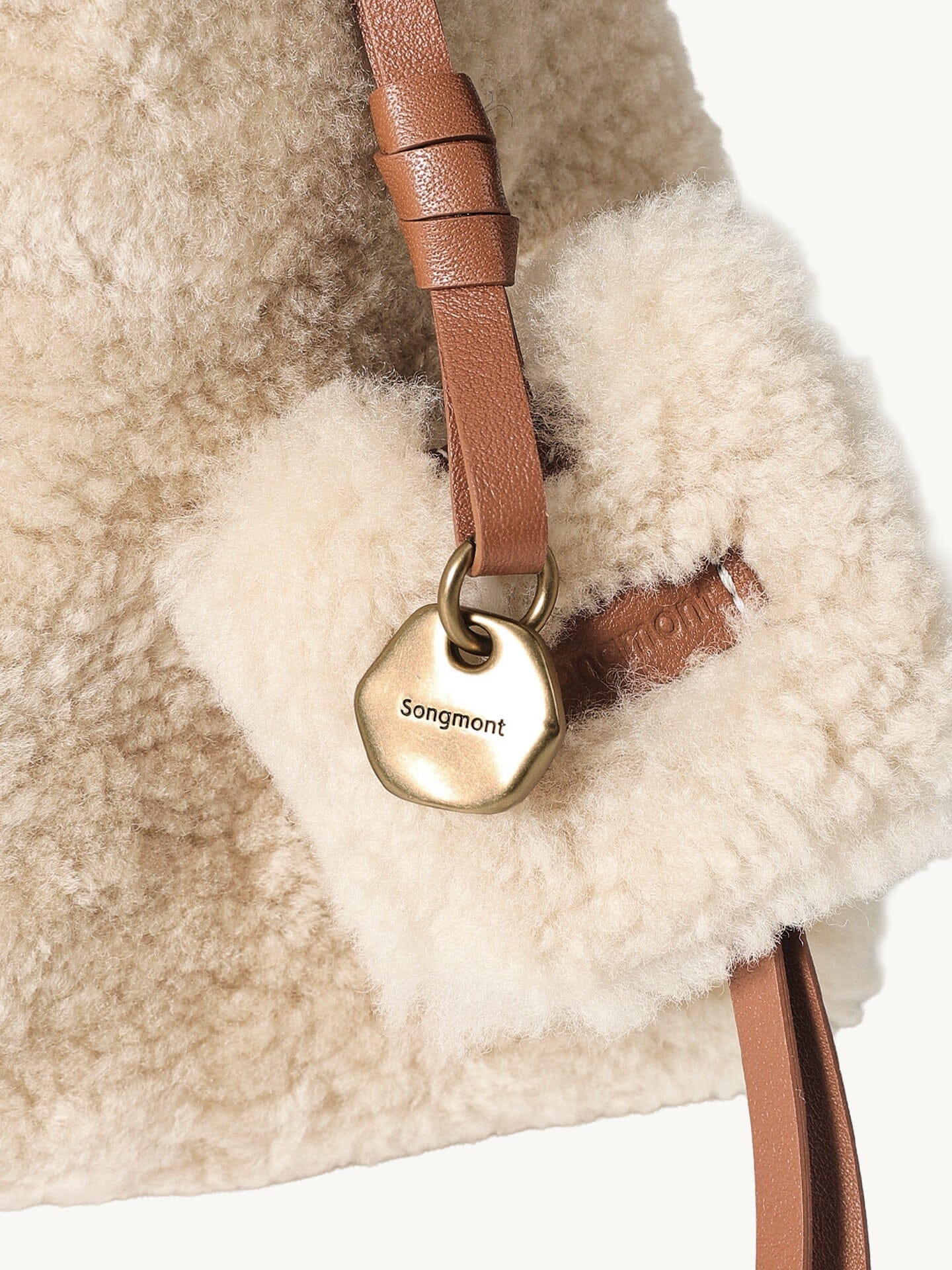 Shearling Gather Clutch Set Songmont 