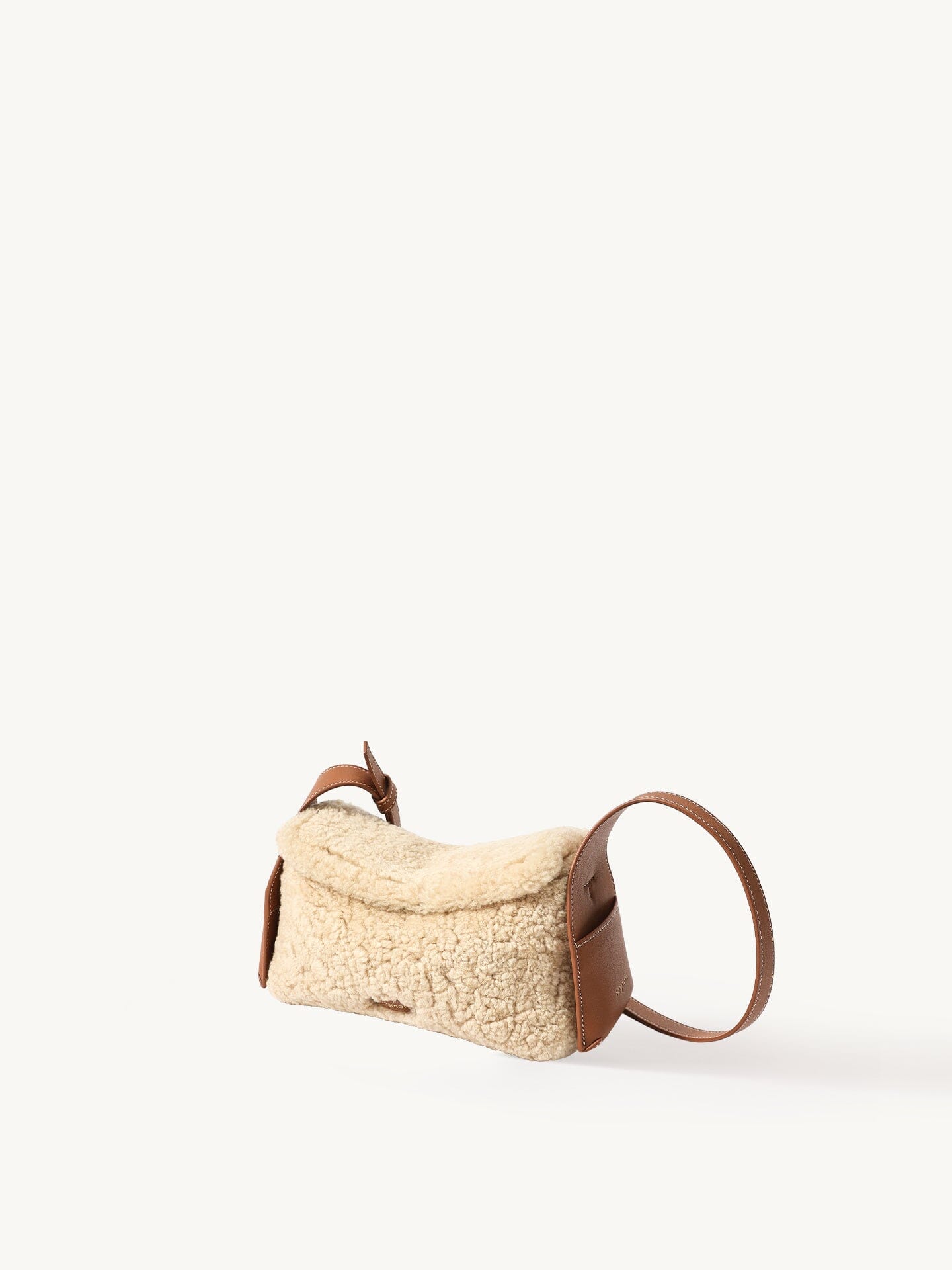 Shearling Mini Drippy Roof Bag Songmont Amber 