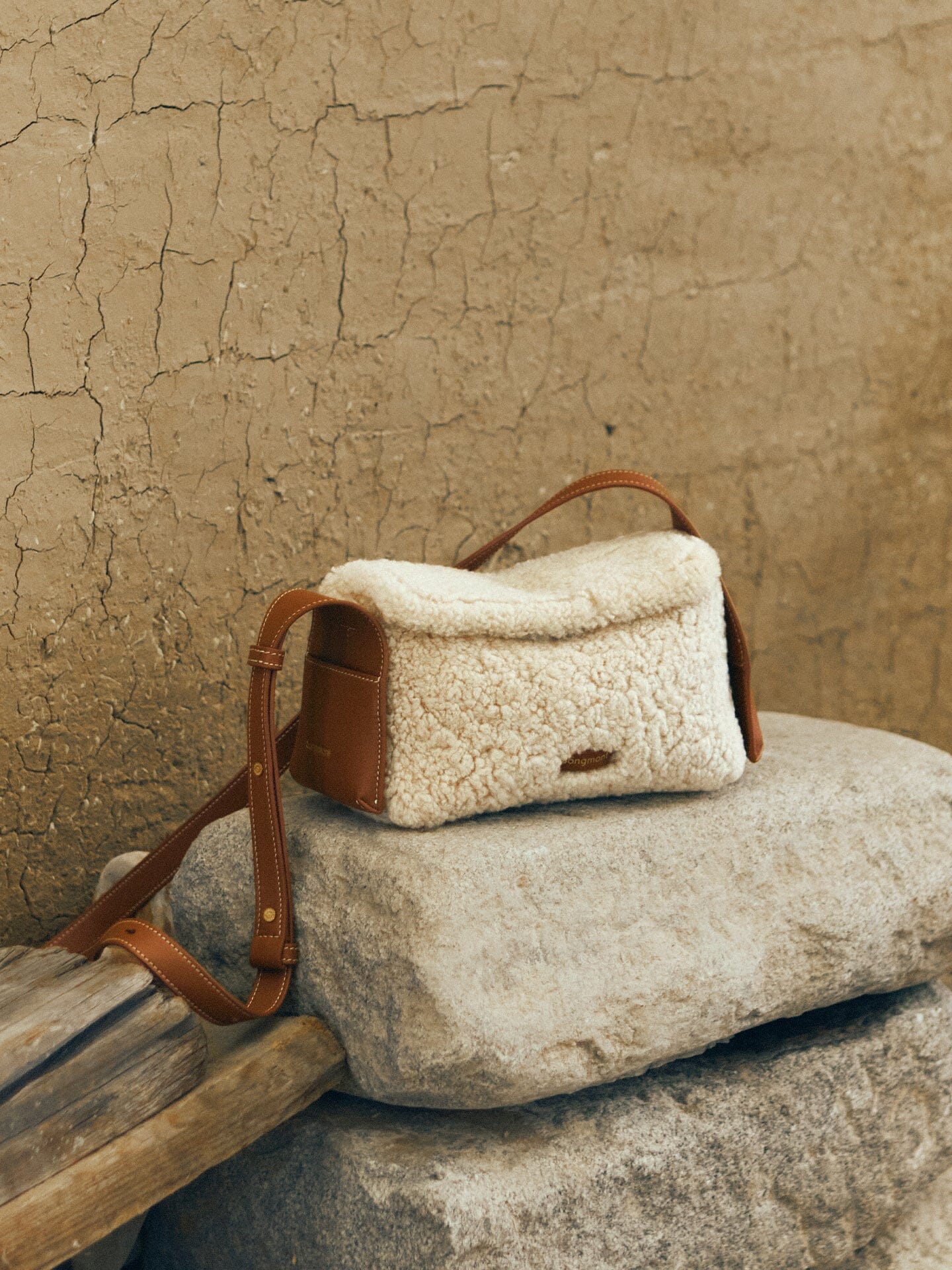 Shearling Mini Drippy Roof Bag Songmont 