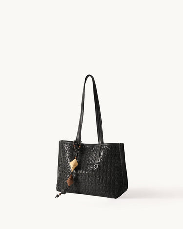 Small Lattice Tote Songmont Onyx 