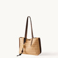 Small Lattice Tote Songmont Sulfur 