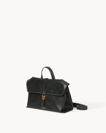 Small Shan Satchel Bag | Vegetable-Tanned Leather Crossbody – Songmont