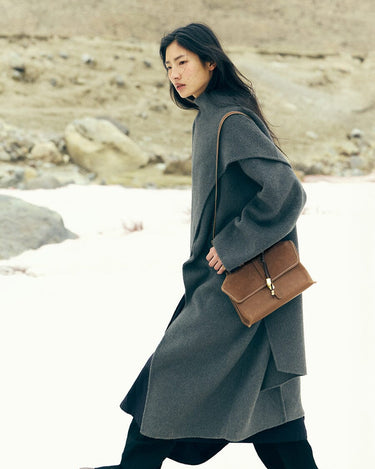 Small Shan Satchel Bag | Vegetable-Tanned Leather Crossbody – Songmont
