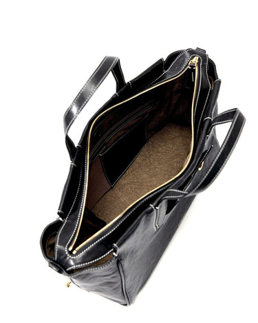 Small Leather Duffle | Vegetable-Tanned, Onyx – Songmont