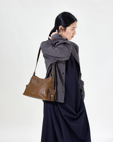 Small Yore Hobo Bag | Vegetable-Tanned Leather Hobo – Songmont